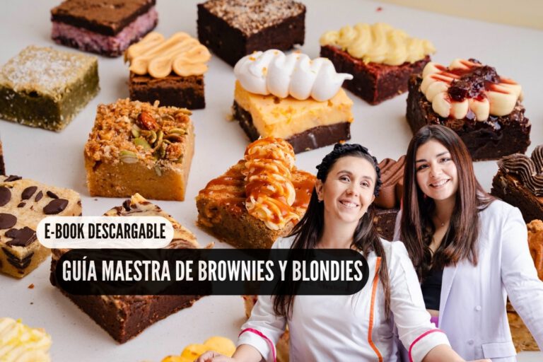 Portada curso "Guia maestra de brownies y blondies"